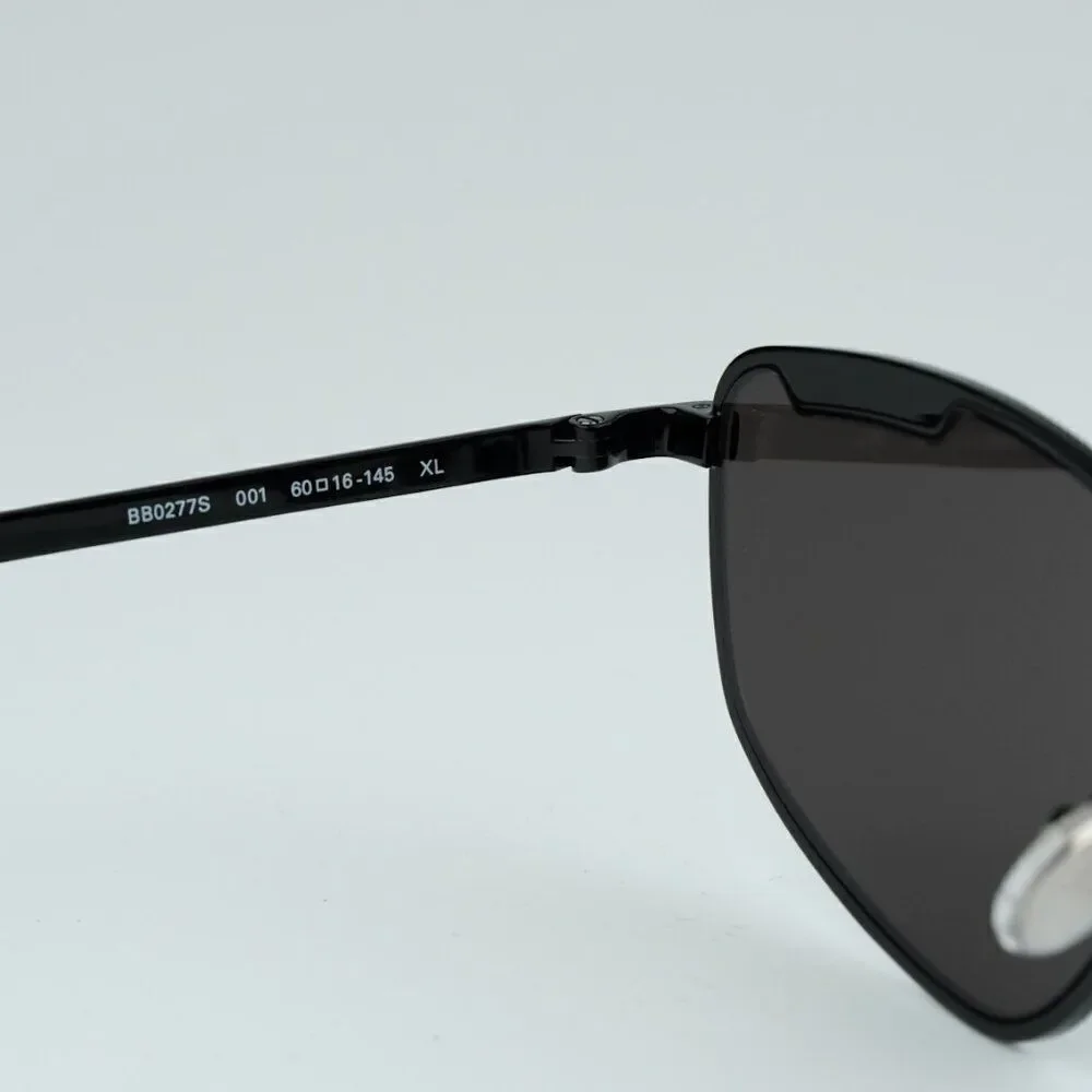 NEW Balenciaga BB0277S 001 Grey Geometric Unisex Sunglasses BB 0277S